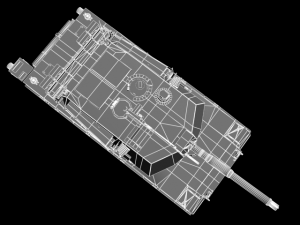 army tank Modelo 3D