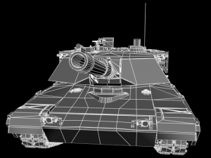 army tank Modelo 3D