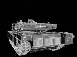 army tank Modelo 3D
