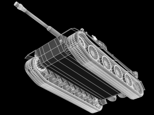 army tank02 3D Модель