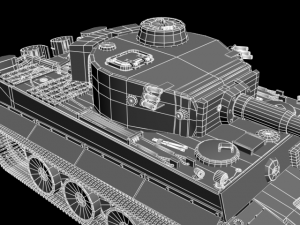 army tank02 3D Модель
