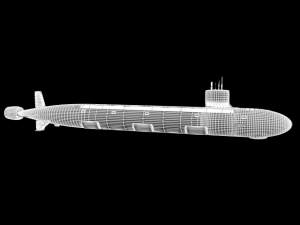 submarine Model 3D