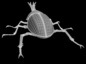 kabutomushi Modelo 3D