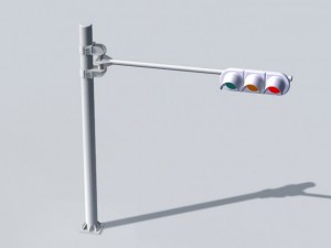 street signal01 Modèle 3D