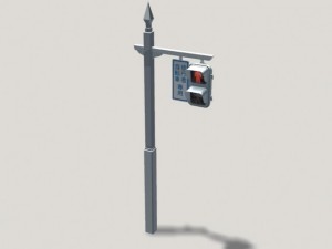 street signal02 Modelo 3D