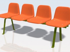 bench01 3D Model