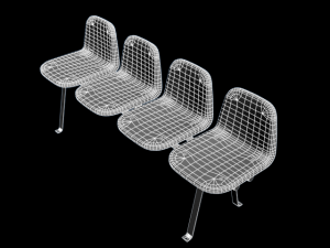 bench01 3D 모델