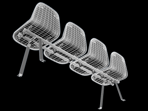 bench01 3D 모델