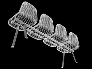 bench01 3D Model