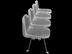bench01 3D 모델