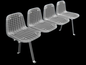 bench01 3D Model
