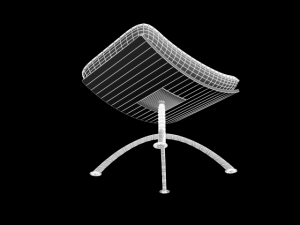 chair b314 3D मॉडल