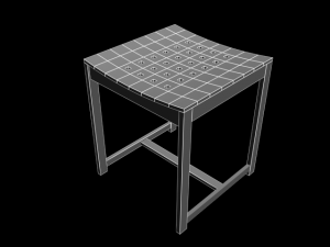 chair b320 Modèle 3D