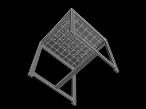 chair b320 Modèle 3D