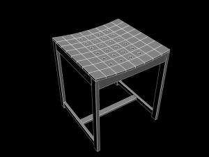 chair b320 Modèle 3D