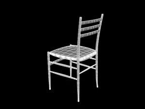 стул c405b 3D Модель