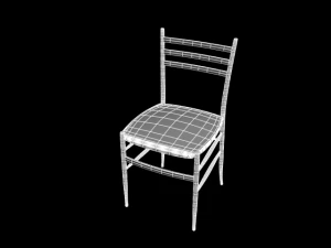 стул c405b 3D Модель