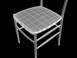 стул c405b 3D Модель