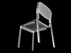 chair c406a 3D 模型