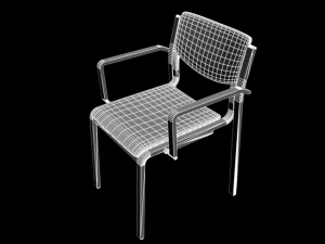 chair c406b 3D Model
