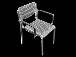 chair c406b 3D Model