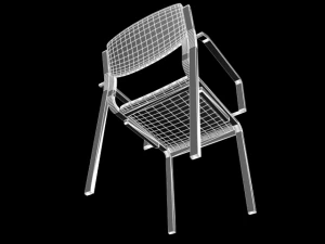 chair c406b 3D Model