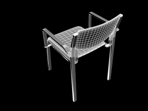 chair c406b 3D Model
