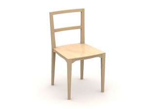 chair c410a 3D Model