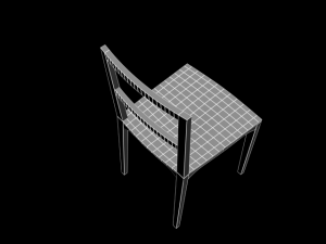 chair c410a Modello 3D