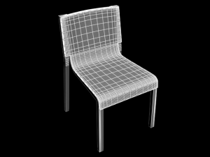 chair c411 Modello 3D