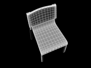 chair c411 Modello 3D