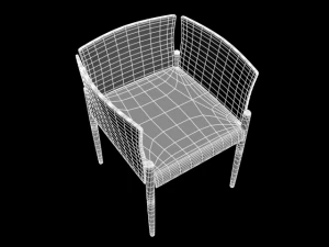 chair c415b 3D Model