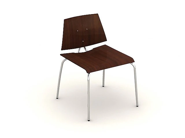 chair c417a 3D Model .c4d .max .obj .3ds .fbx .stl .blend 