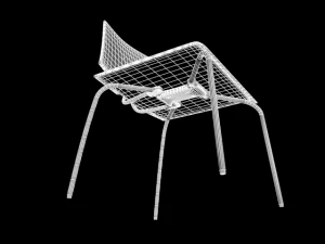 chair c417b 3D Model