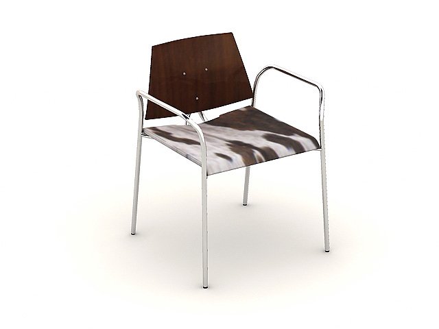 chair c417d 3D Model .c4d .max .obj .3ds .fbx .stl .blend 