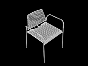 chair c417d 3D Model