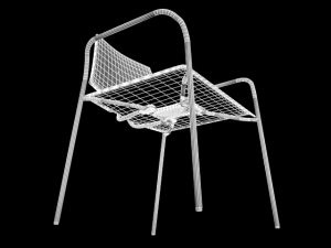 chair c417d 3D Model
