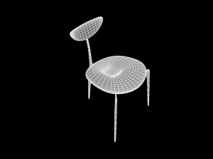 chair c424a 3D Модель