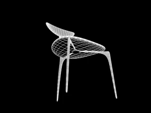 chair c424a 3D Model