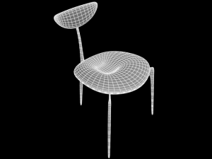 chair c424a 3D Модель