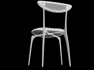 chair c424b 3D Model
