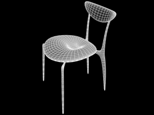 chair c424b 3D Model