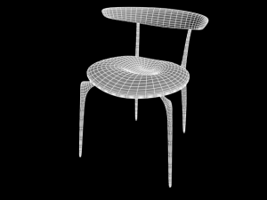 chair c424c 3D Model