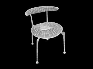 chair c424d 3D Model