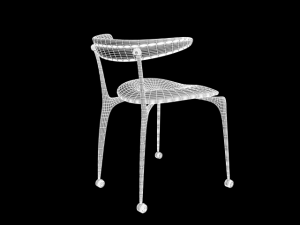 chair c424d 3D Model