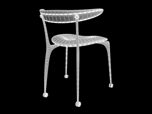 chair c424d 3D Model