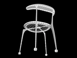 chair c424d 3D Model