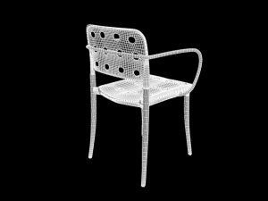 chair c428b 3D Модель