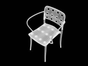 chair c428b 3D Модель