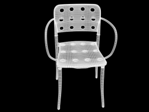 chair c428b 3D Модель